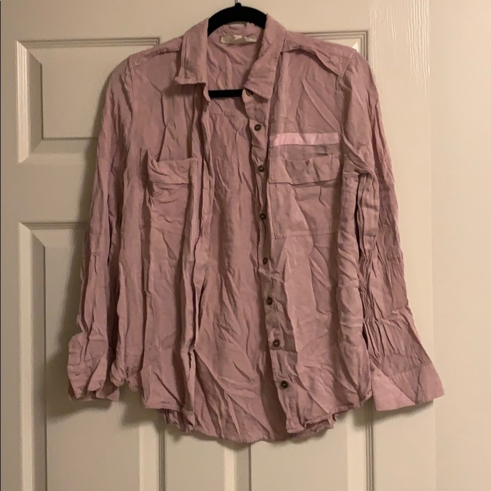 Blush Utility Shirt